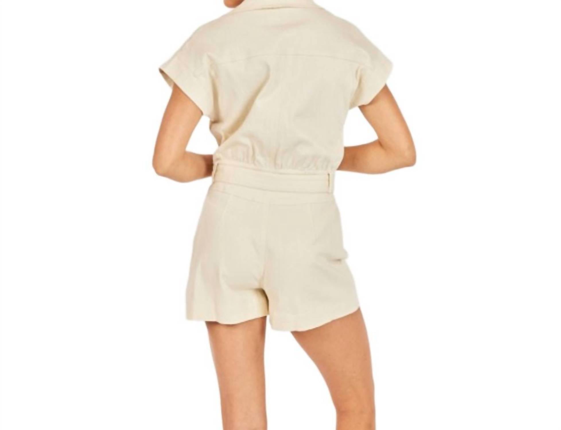 Sadie & Sage - Clear Eyes Belted Romper