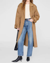 Anine Bing - Fritz Mid Rise Straight Leg Jeans