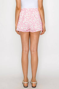 Meet Me In Santorini - Petal Splash Top And Short Set