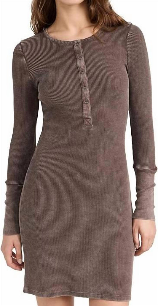 Forever Henley Mini Dress