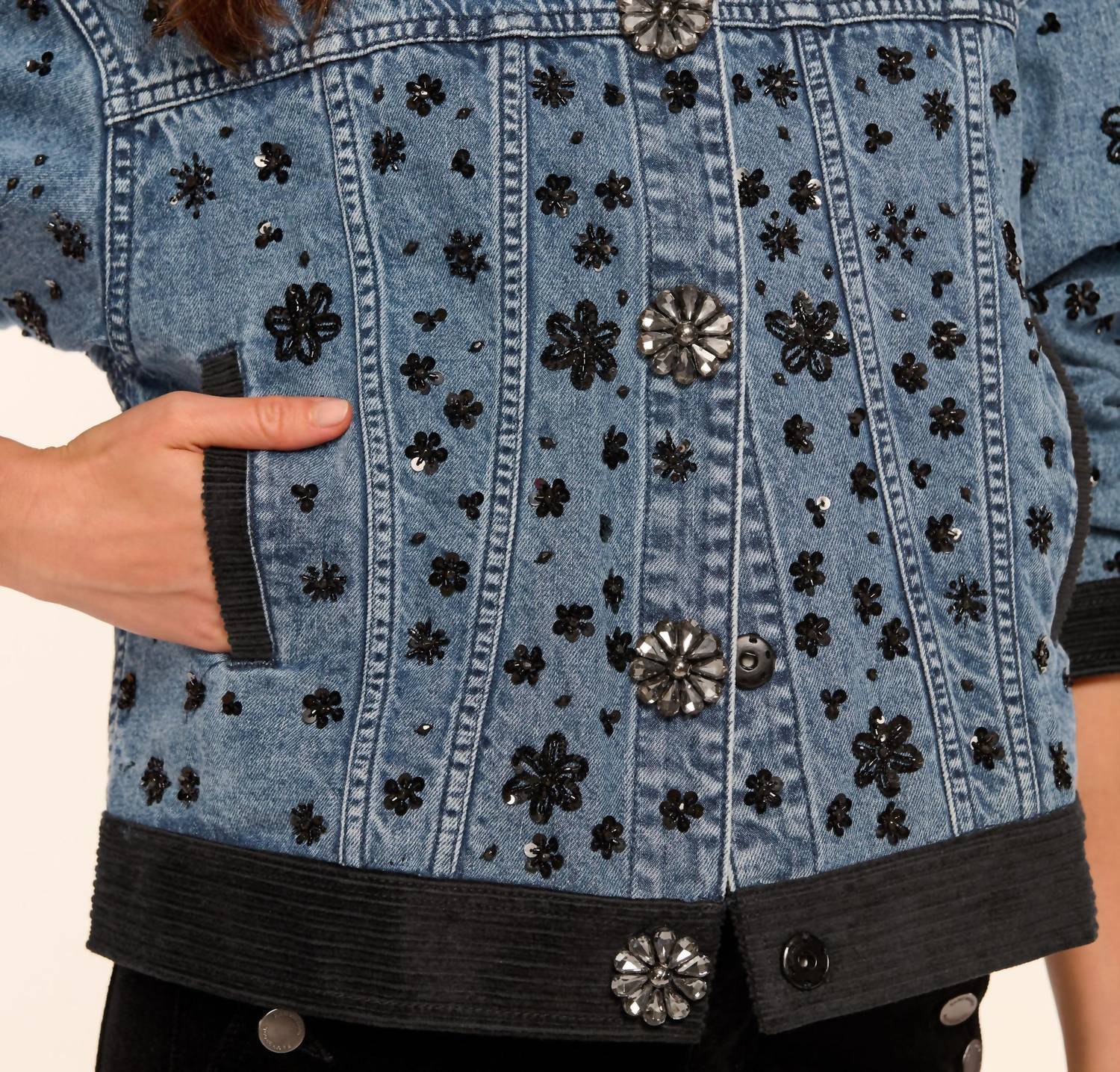 Ramy Brook - Robin Embellished Jean Jacket