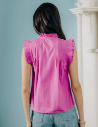 Love The Label - Dana Button Through Top