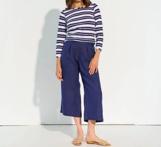 CROPPED WIDE LEG PANTS