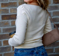 Astr - Bluma Embroidered Boatneck Sweater