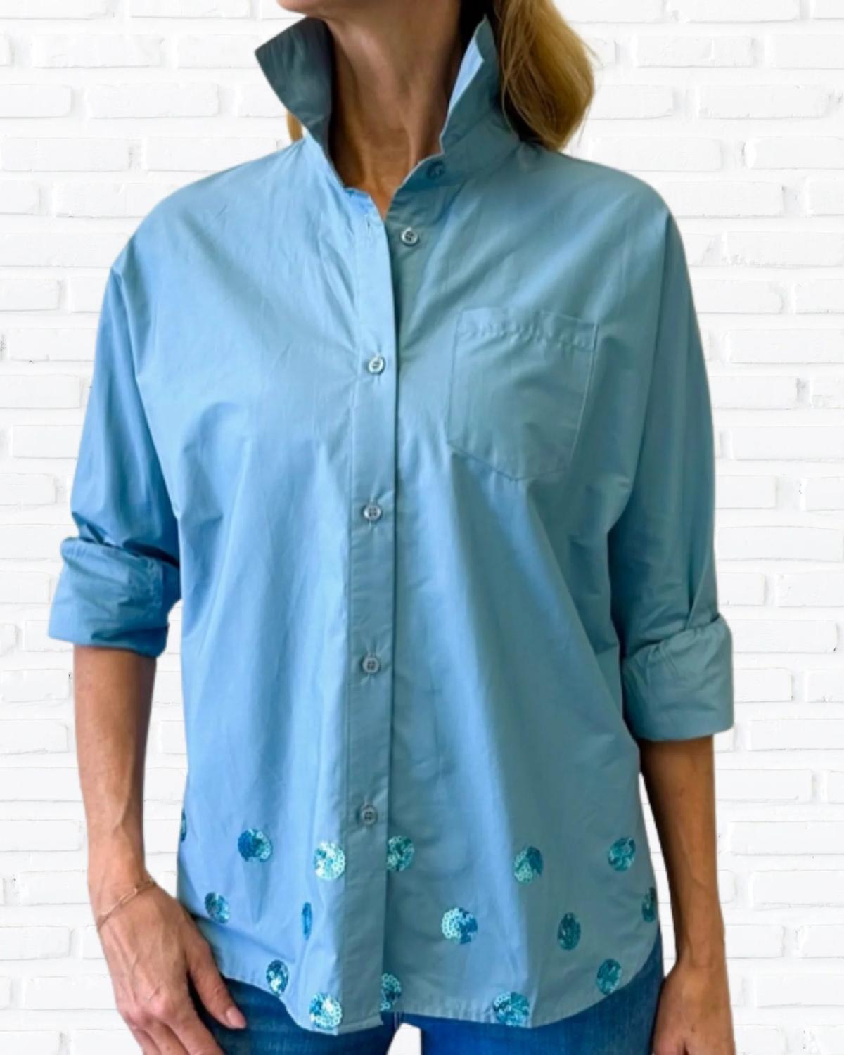 Caryn Lawn - Abby Swing Sequin Top