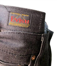 Evisu - Men Selvedge Baggy Jeans With Seagull Logo