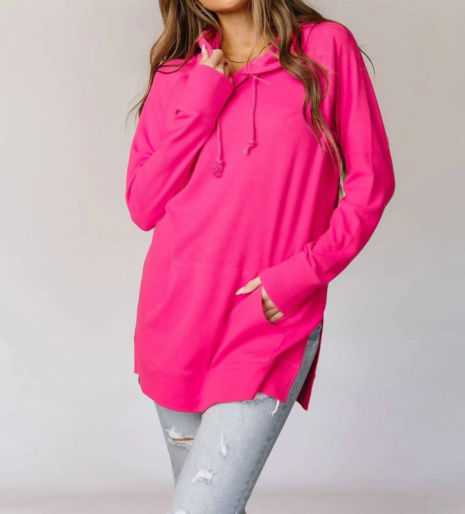 Ampersand Ave - Side Slit Hoodie