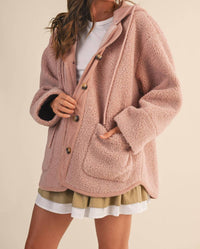 Klesis - Aria Sherpa Knit Hoodie Jacket