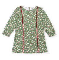 lila + hayes Reese Dress in retro ornaments - kids' dress - alternate view