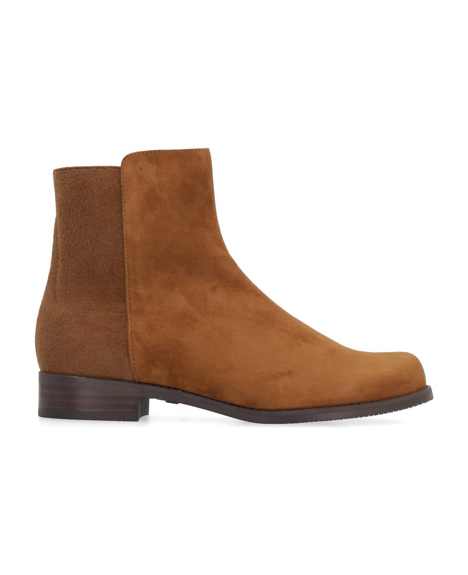Stuart Weitzman - Women's Easyon Reserve Suede Neoprene Ankle Boots