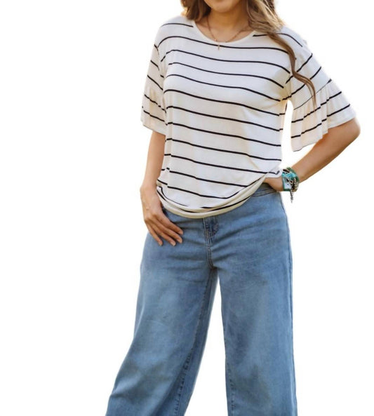 Adora - French Terry Round-Neck Top