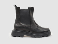 Kcr Group - Women's Modern Insulated Zip-up Chelsea Leather Boots