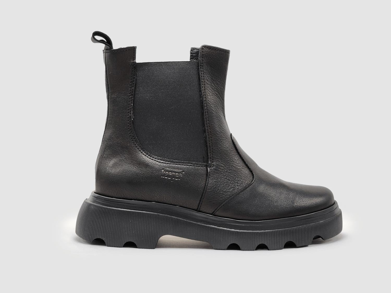 Kcr Group - Women's Modern Insulated Zip-up Chelsea Leather Boots