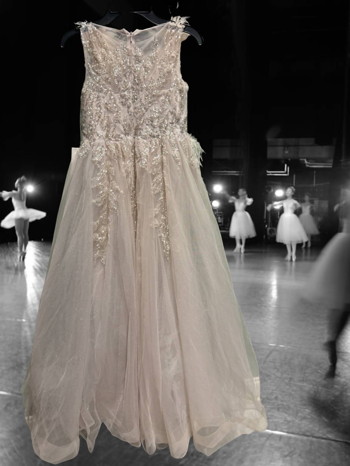 Mac Duggal - Shimmering Cap Sleeve Dress