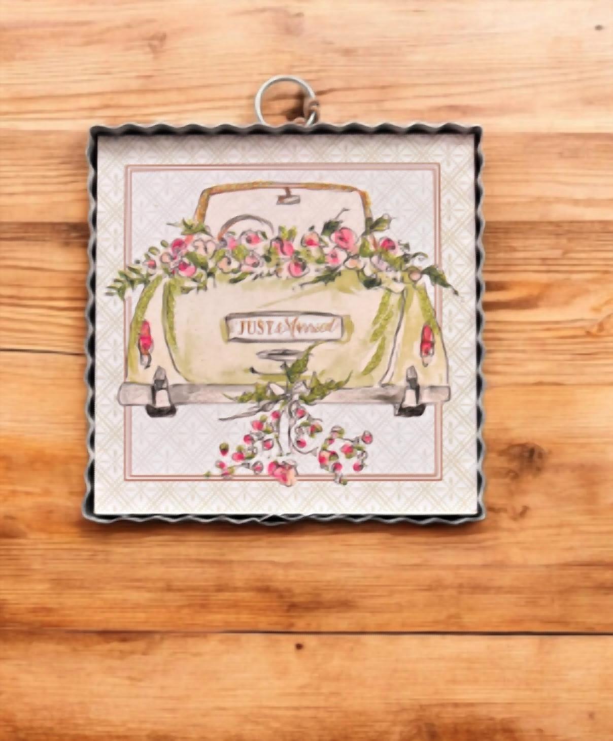 Round Top - “Just Married“ Charm