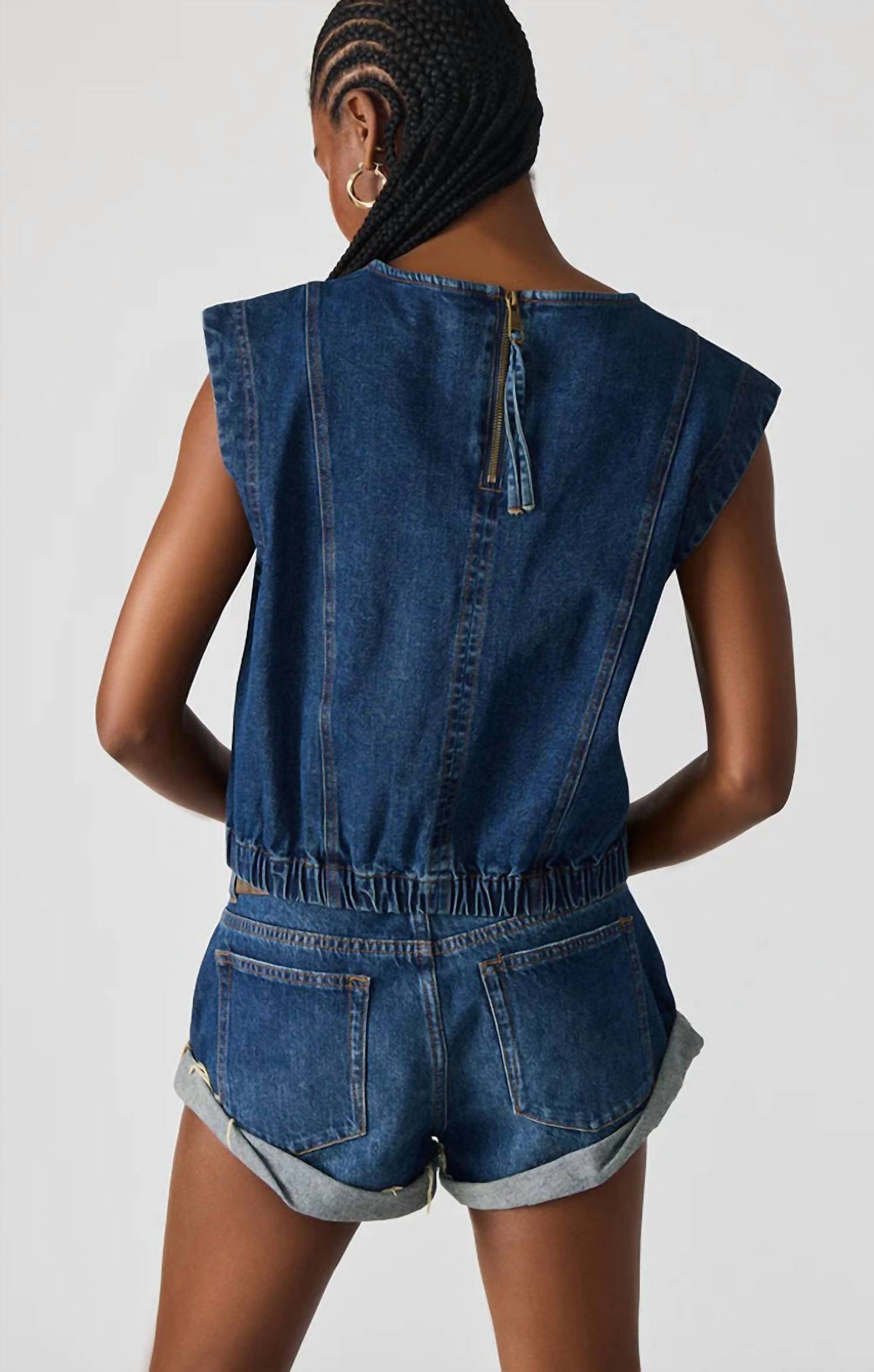 Steve Madden - Leila Denim Top
