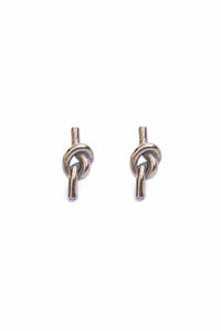 Watersandstone - Women's Tiny Knot Studs Earrings