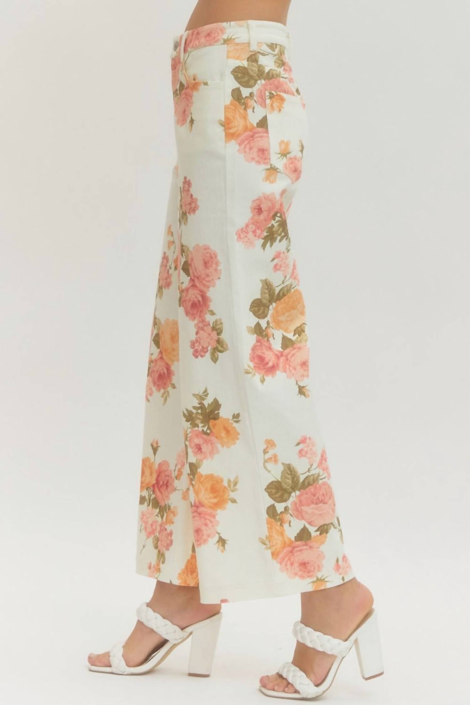 Entro - Spring Florals Pant