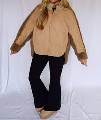 Bibi - Quilted Sherpa Jacket