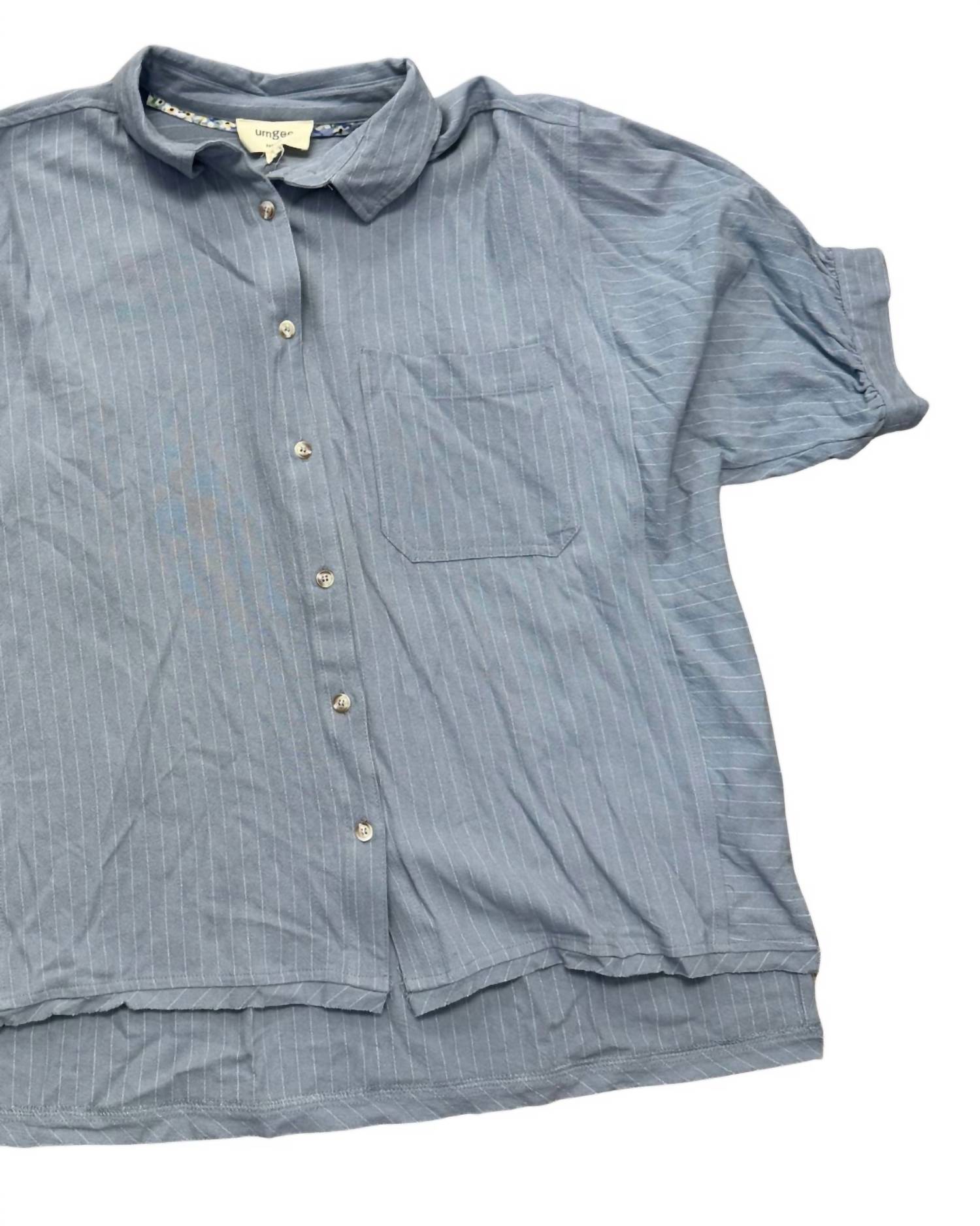 Umgee - Women's Collared Button Up Top