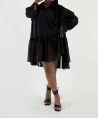 Sante Grace - Poly Chiffon Tunic Dress