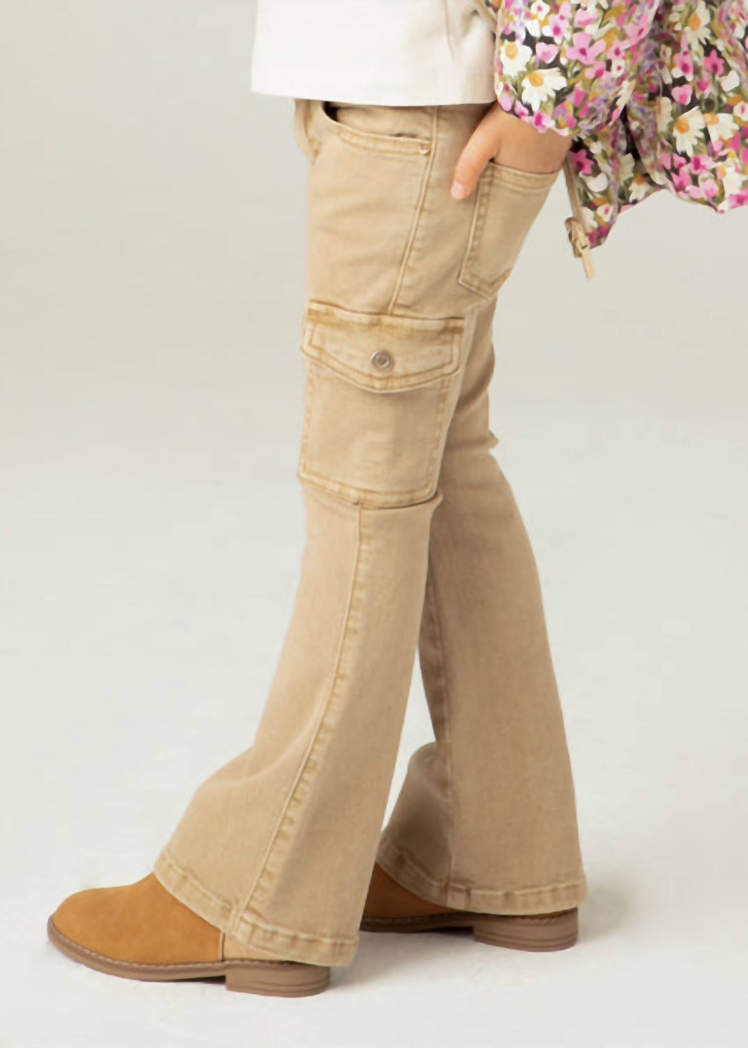 Mayoral - Flared Cargo Pants
