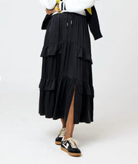 Kerri Rosenthal - Women's Athena Maxi Silk Skirt