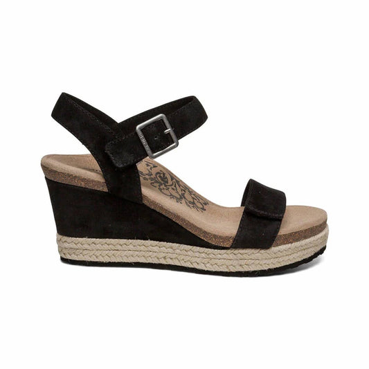 Aetrex - Sydney Quarter Strap Wedge Sandal