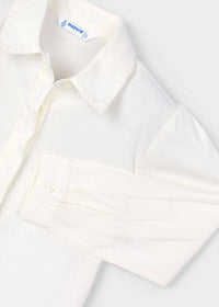 Mayoral Girl's Blouse And Vest Set in white - item - view 4