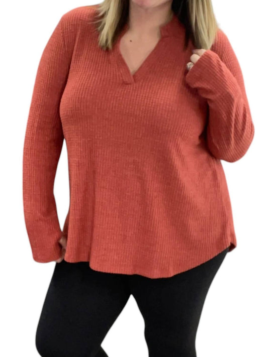 Honeyme - Long Sleeve With Thumbholes Gabby Top