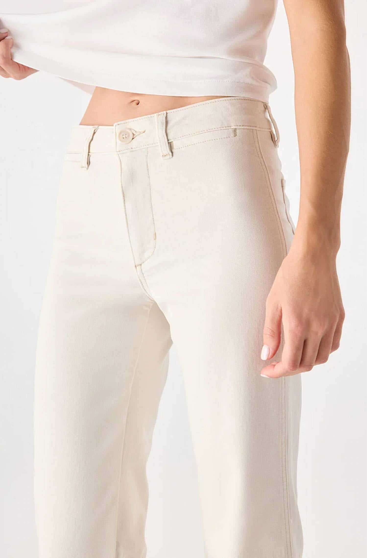 Amo - Robbie Cropped Flare Trousers