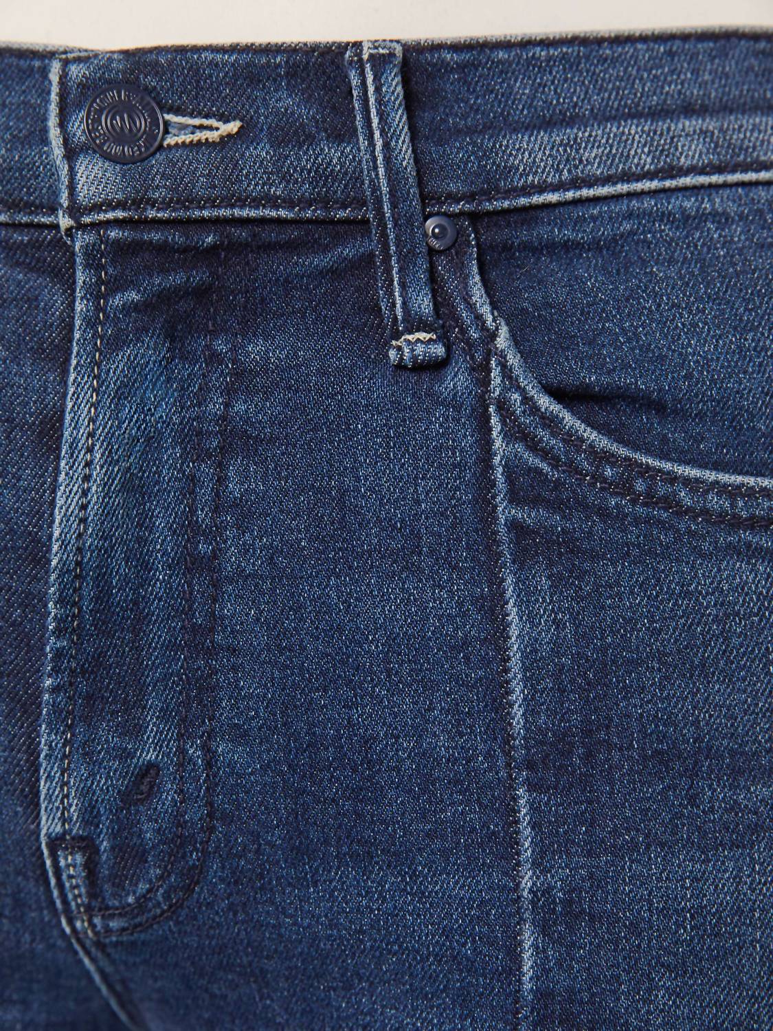 Mother - Insider Skimp Pointy Fray Jeans