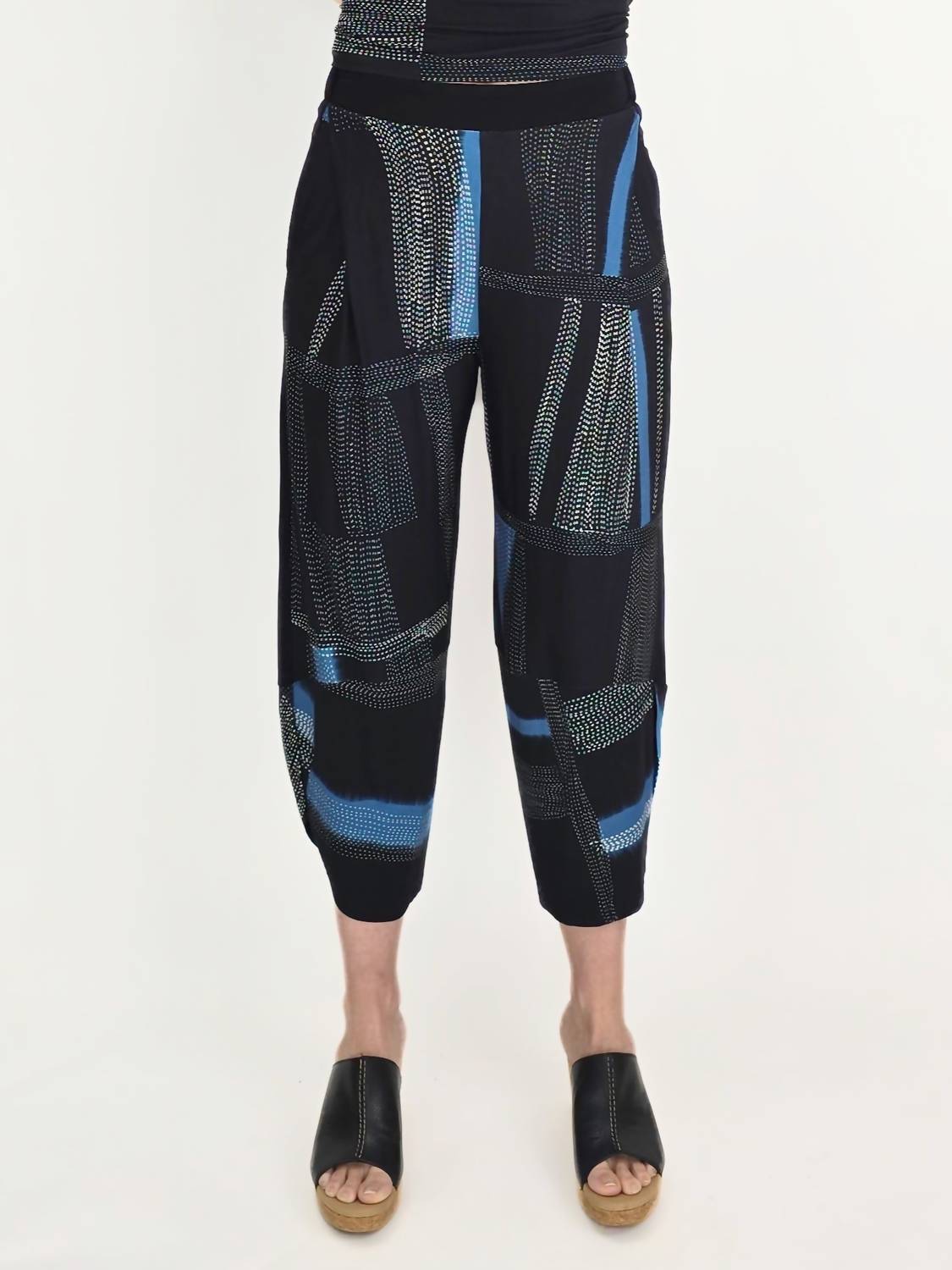 Ozai N Ku - Print Wide-leg Pants