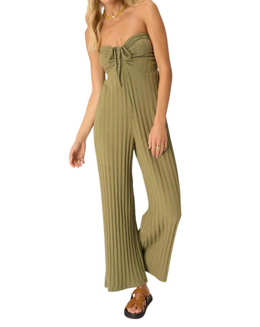 Project Social T - Marseille Strapless Rib Jumpsuit