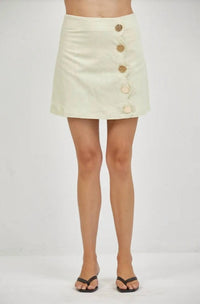 A.Ren - Mod Buttoned Skirt