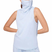 Betsy & Adam - Knit Attached Mask Tank Top