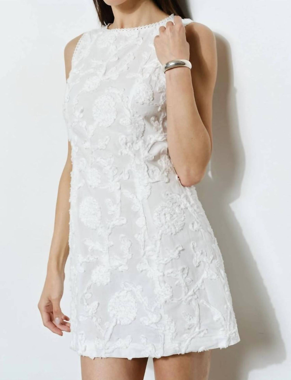 Loucia - Isabelle Jacquard Mini Dress