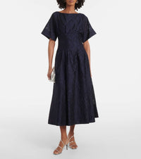 Jonathan Simkhai - Rosalie Short Sleeve Midi Dress
