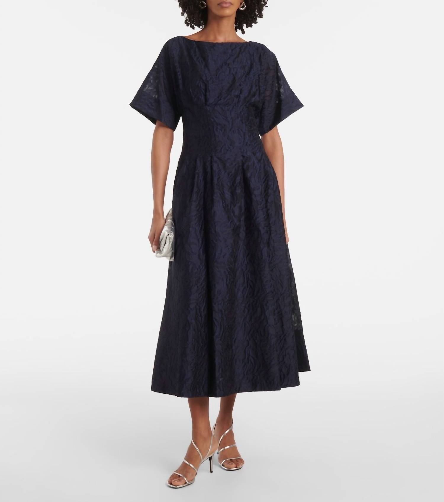 Jonathan Simkhai - Rosalie Short Sleeve Midi Dress