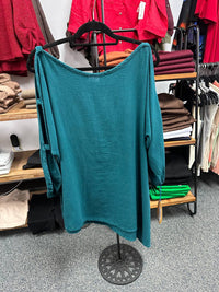 Oh My Gauze! Women's Magy Top in pine - women's blouse - alternate view