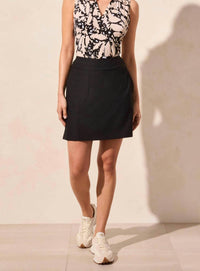 Tribal - Pull On Skort With Contrast Zipper