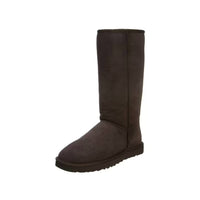 UGG Women's Classic Tall Boots in chocolate - women's shoe - detail view