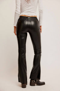 Free People - Women's Level Up Vegan Slit Bootcut Pant