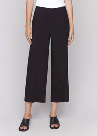 Charlie B - Side Zipper And Wide Leg Pants