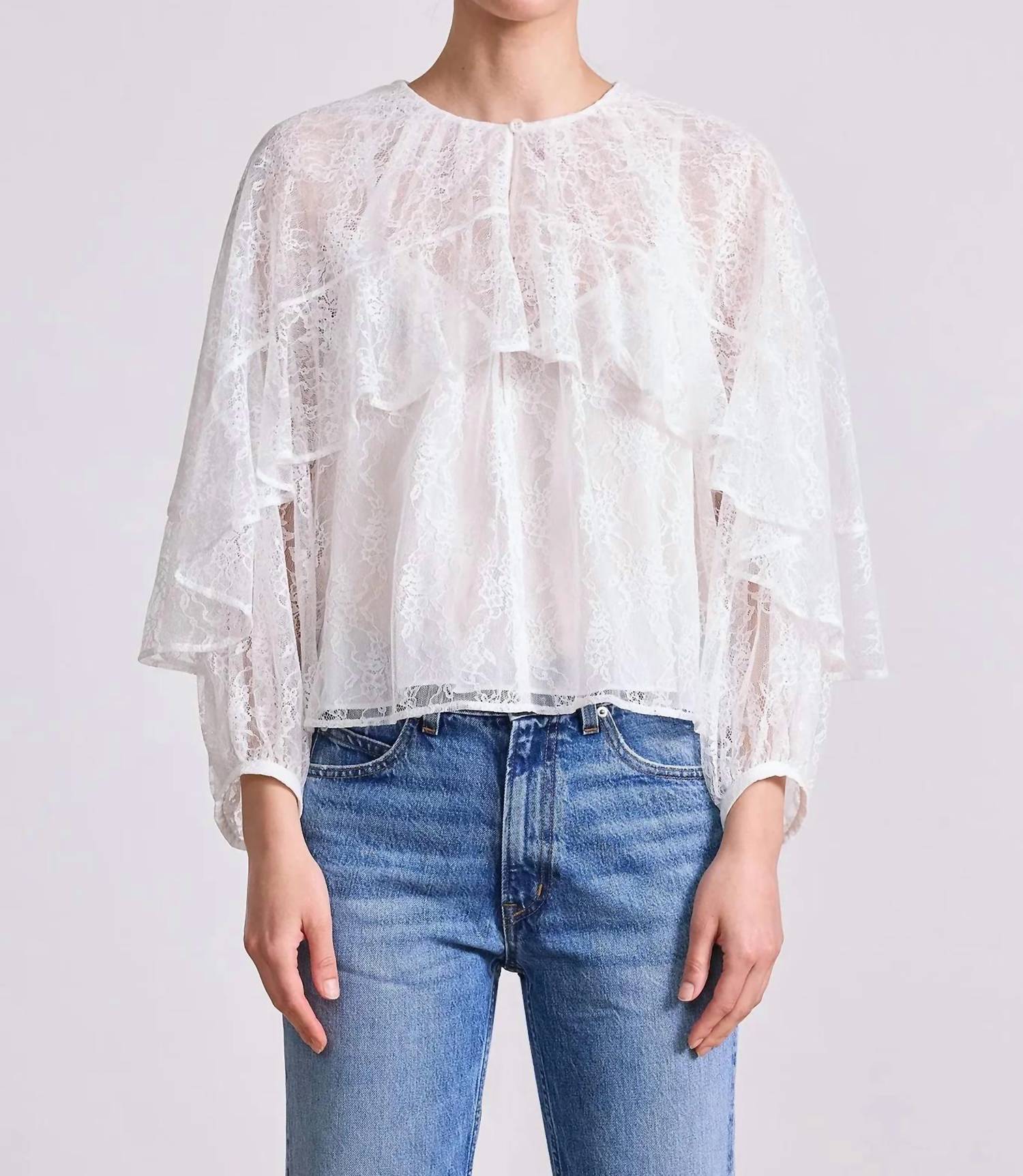 Apiece Apart - Hazan Ruffle Top