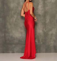 Dave & Johnny - Sleeveless Long Gown