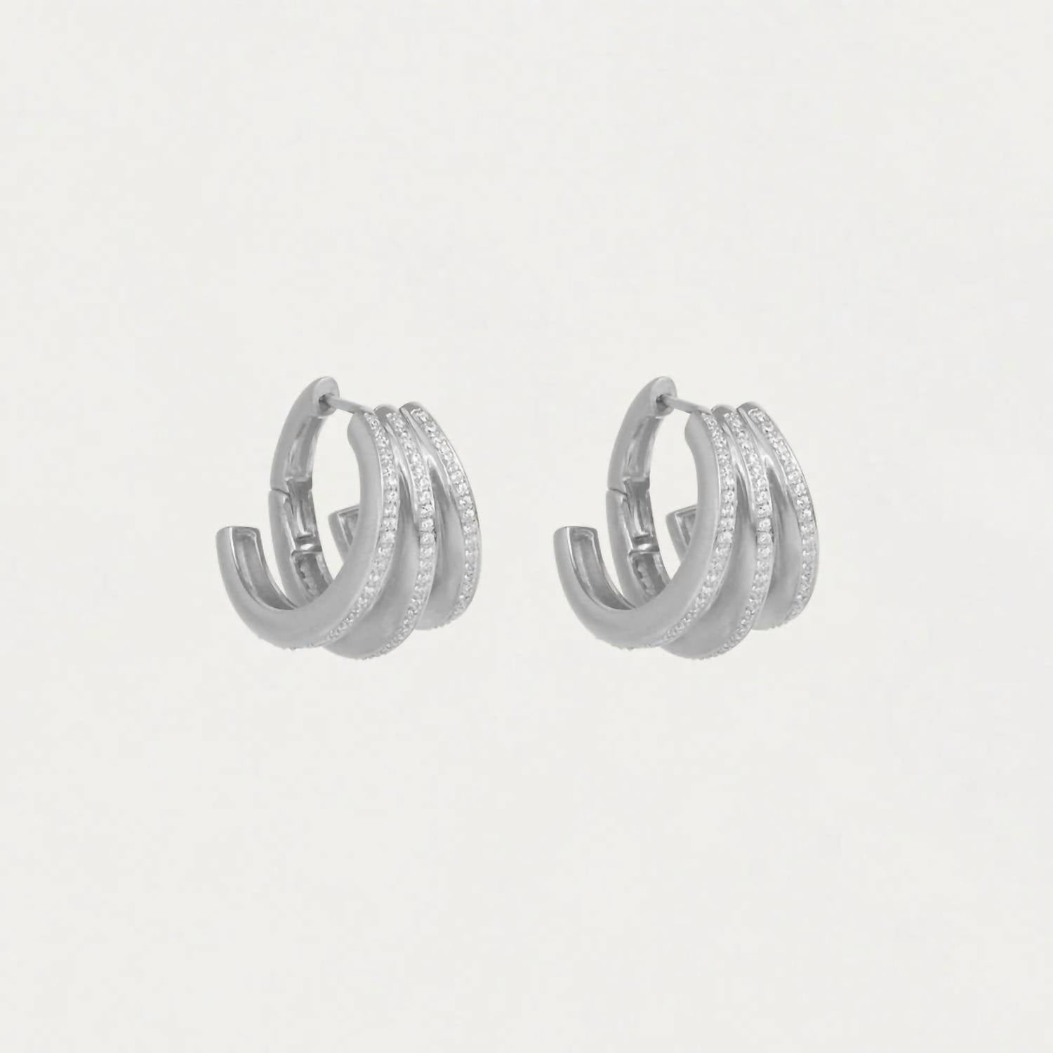 Dean Davidson - Women's Dauphine Pave Hoop Earrings