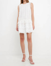 Endless Rose - Shift Lace Dress