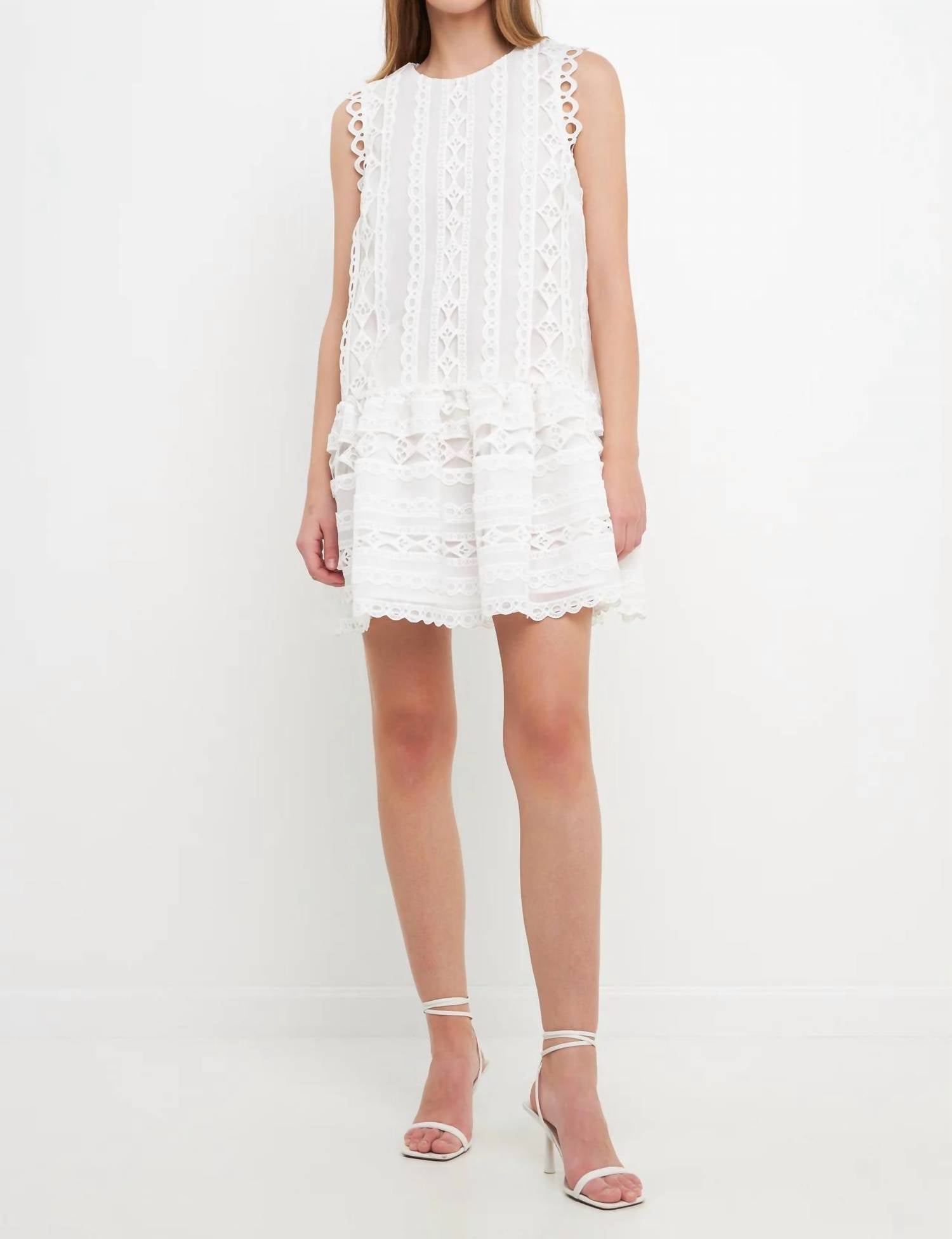 Endless Rose - Shift Lace Dress