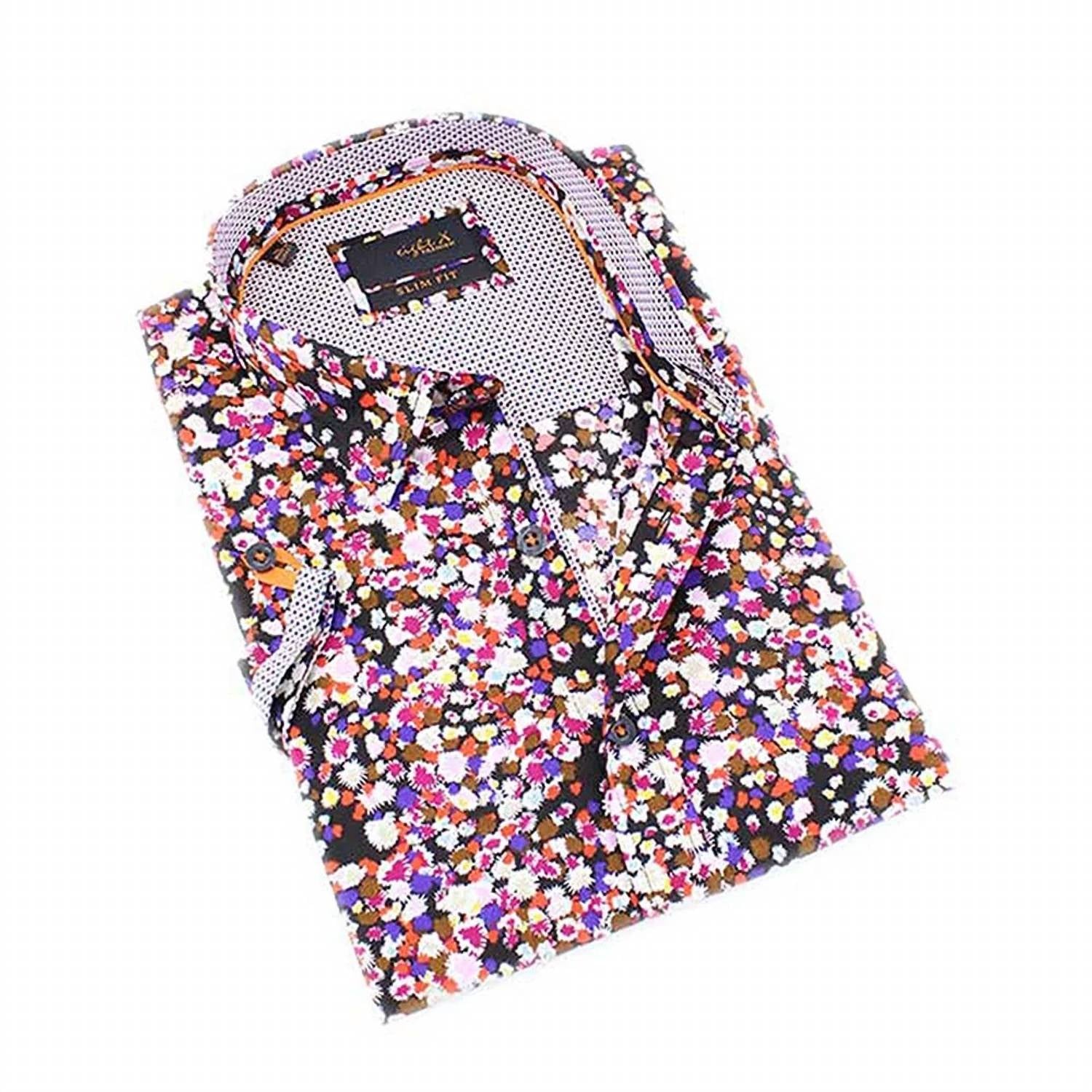 Eight X - Button Up Sparks Short Sleeve Shirt